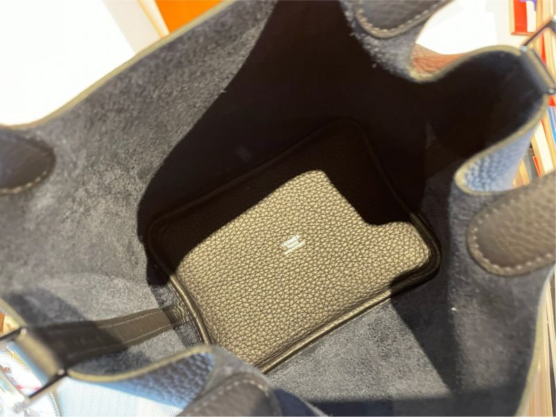 HERMES picotin18午夜藍銀釦 buywithada,代購,歐洲