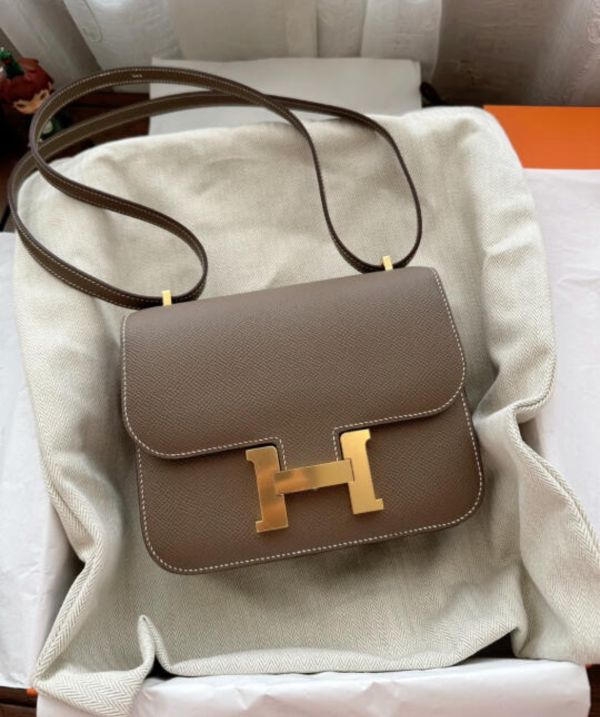 Hermes Mini Constance 大象灰金扣 Epsom buywithada,france,全球代購,歐洲,exquisite,quality goods,posh,fancy,luxurious