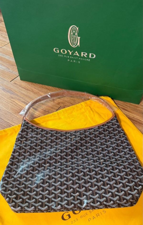 Goyard Hobo 黑棕 buywithada,france,全球代購,歐洲,exquisite,quality goods,posh,fancy,luxurious