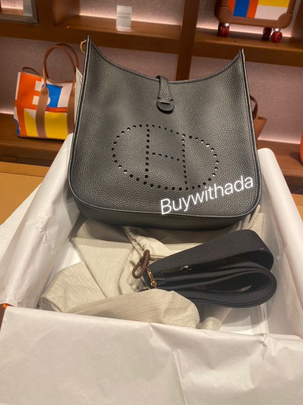 HERMES EVELYNE 29 黑色金釦 現貨 buywithada,france,全球代購,歐洲,exquisite,quality goods,posh,fancy,luxurious