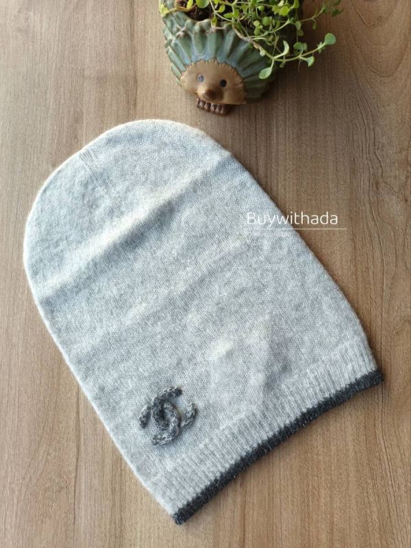 CHANEL 23B 新款灰色經典毛帽 CC LOGO buywithada,france,全球代購,歐洲,exquisite,quality goods,posh,fancy,luxurious