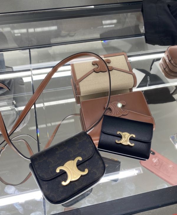 CELINE 黑色迷你凱旋門 buywithada,france,全球代購,歐洲,exquisite,quality goods,posh,fancy,luxurious