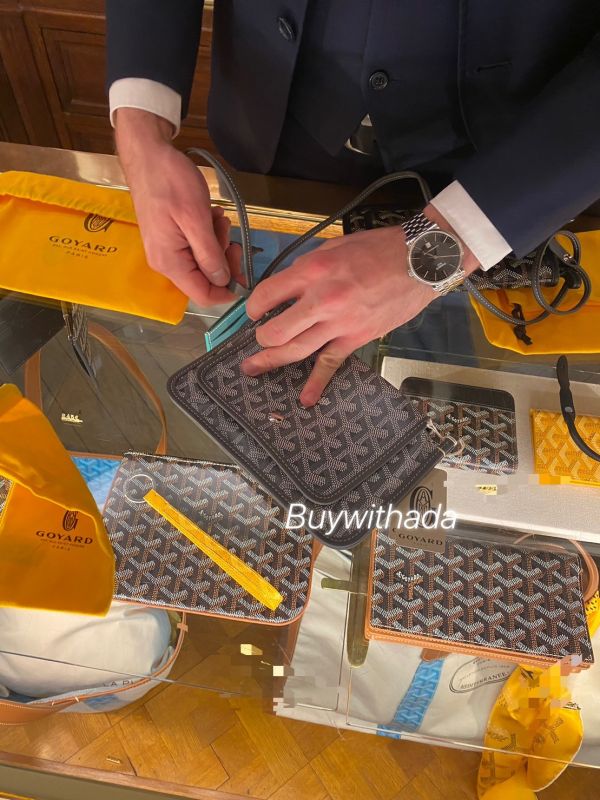 GOYARD PLUMET 信封包 灰色 buywithada,france,全球代購,歐洲,exquisite,quality goods,posh,fancy,luxurious
