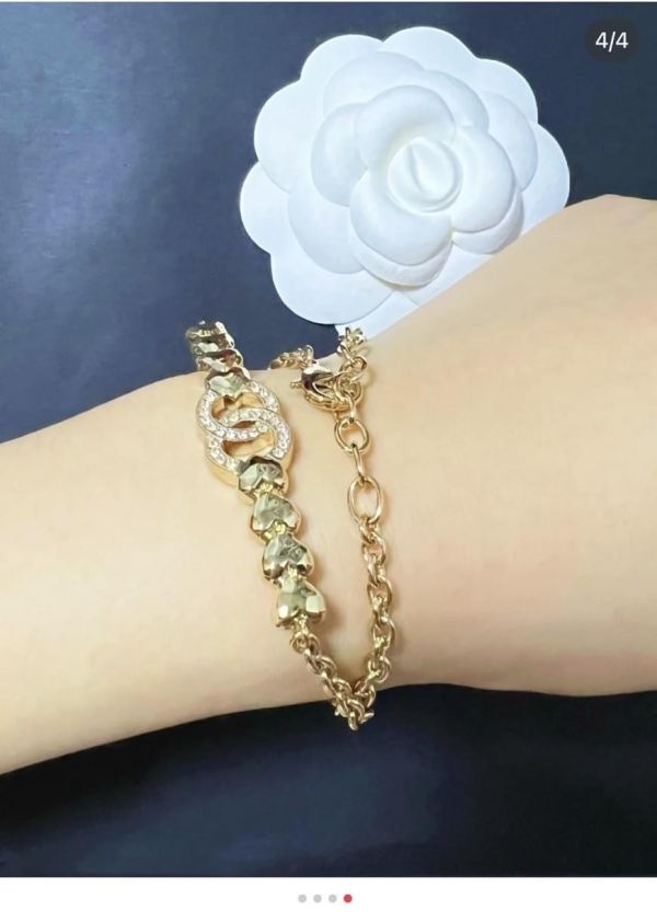 CHANEL 23 水鑽CC金色小愛心 頸鏈 buywithada,france,全球代購,歐洲,exquisite,quality goods,posh,fancy,luxurious