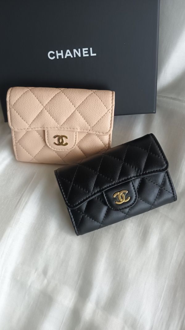 CHANEL CF 單層卡包 羊皮 黑色 金釦 buywithada,france,全球代購,歐洲,exquisite,quality goods,posh,fancy,luxurious