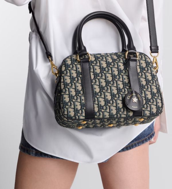 DIOR 老花保齡球包 中號 buywithada,france,全球代購,歐洲,exquisite,quality goods,posh,fancy,luxurious