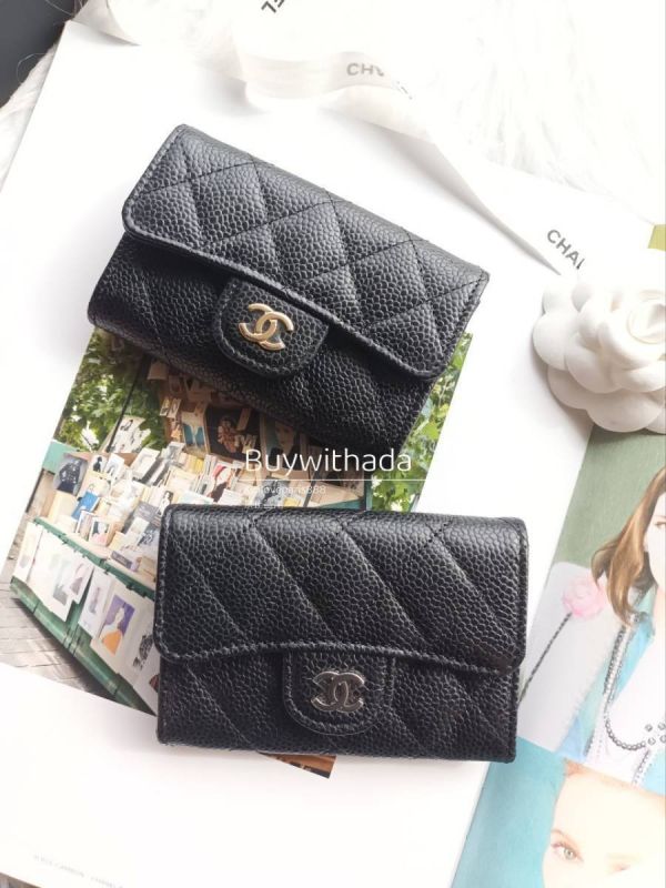 CHANEL O COIN PURSE CF 黑荔枝銀釦 單層零錢卡包 buywithada,france,全球代購,歐洲,exquisite,quality goods,posh,fancy,luxurious