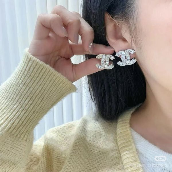 CHANEL 25P 愛心星星水鑽CC耳環 buywithada,france,全球代購,歐洲,exquisite,quality goods,posh,fancy,luxurious