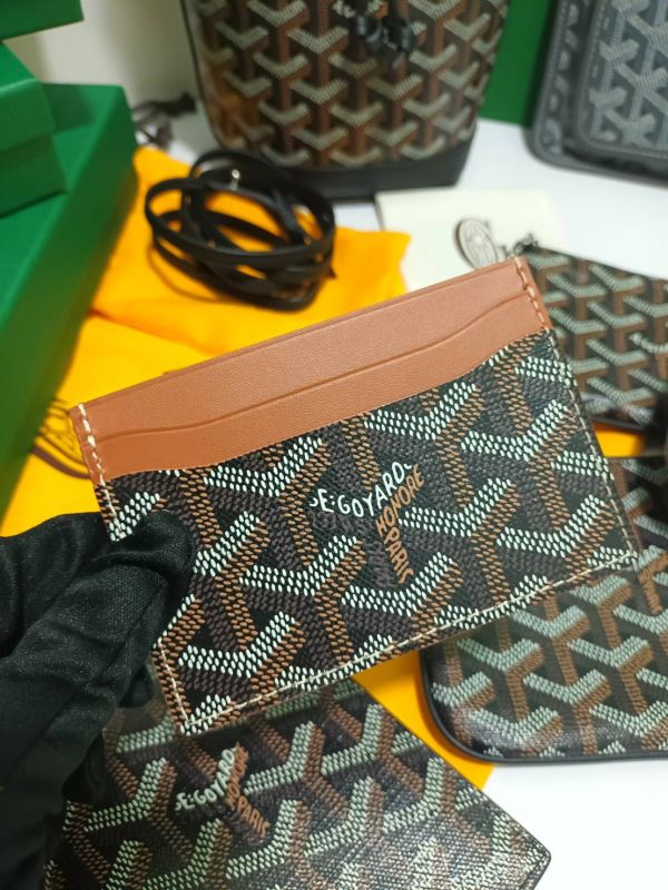 GOYARD 卡夾 黑棕 buywithada,france,全球代購,歐洲,exquisite,quality goods,posh,fancy,luxurious