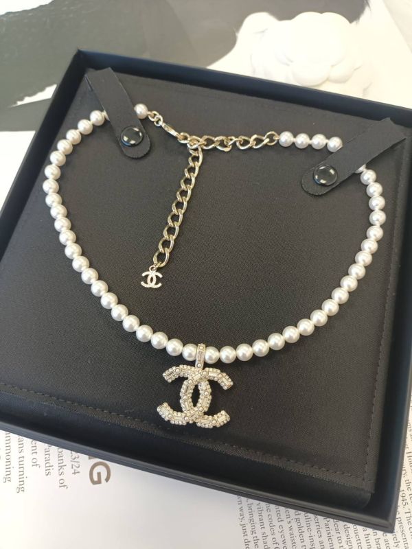 CHANEL 經典方鑽珍珠項鍊 buywithada,france,全球代購,歐洲,exquisite,quality goods,posh,fancy,luxurious