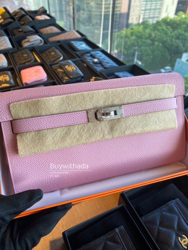 HERMES KELLY TO GO EPSOM B刻 09夢幻紫銀釦 buywithada,france,全球代購,歐洲,exquisite,quality goods,posh,fancy,luxurious