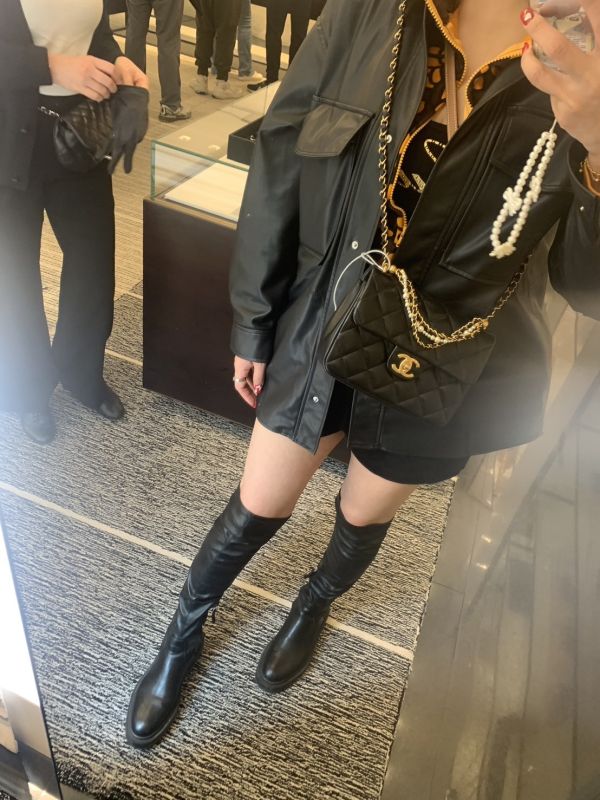 CHANEL 24s 限量秀款珍珠鏈手提肩背方胖 台灣現貨 buywithada,france,全球代購,歐洲,exquisite,quality goods,posh,fancy,luxurious,CHANEL,珍珠方胖