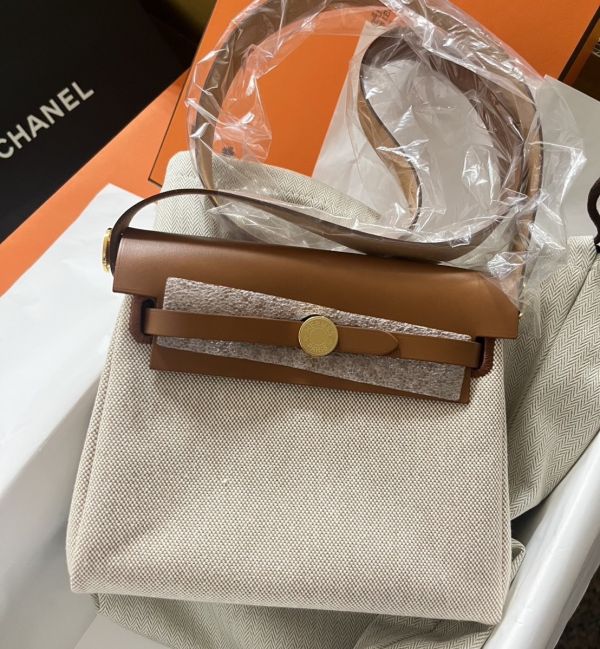Hermès Mini Herbag 金棕金釦 buywithada,france,全球代購,歐洲,exquisite,quality goods,posh,fancy,luxurious