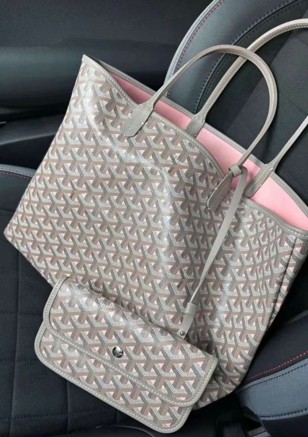 GOYARD TOTE 奶茶灰配牛油果配色 PM buywithada,france,全球代購,歐洲,exquisite,quality goods,posh,fancy,luxurious