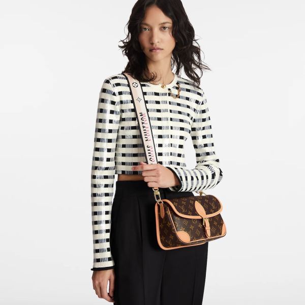 LV 老花 DIANE 法棍包 buywithada,france,全球代購,歐洲,exquisite,quality goods,posh,fancy,luxurious