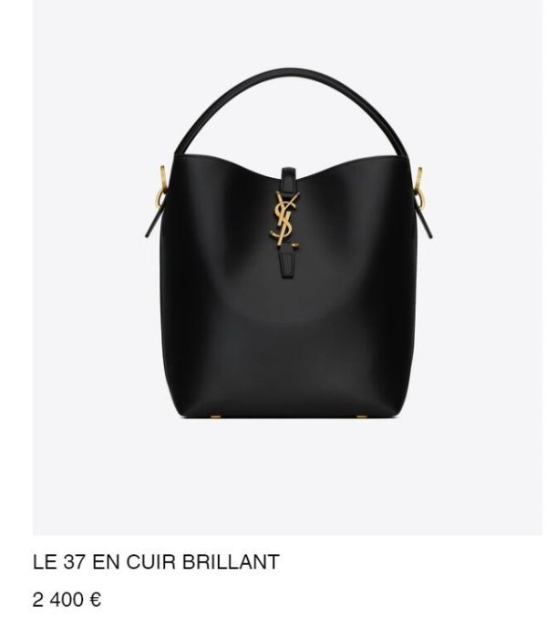 YSL 水桶包 黑金 附背帶、小包 buywithada,france,全球代購,歐洲,exquisite,quality goods,posh,fancy,luxurious
