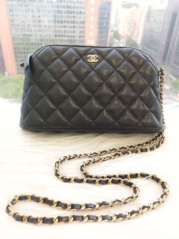 CHANEL 24A 黑荔枝金貝殼包 buywithada,france,全球代購,歐洲,exquisite,quality goods,posh,fancy,luxurious