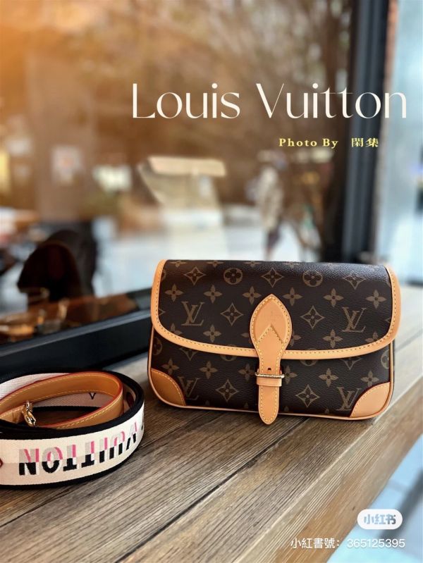 LV  爆款老花 DIANE 法棍包 buywithada,france,全球代購,歐洲,exquisite,quality goods,posh,fancy,luxurious