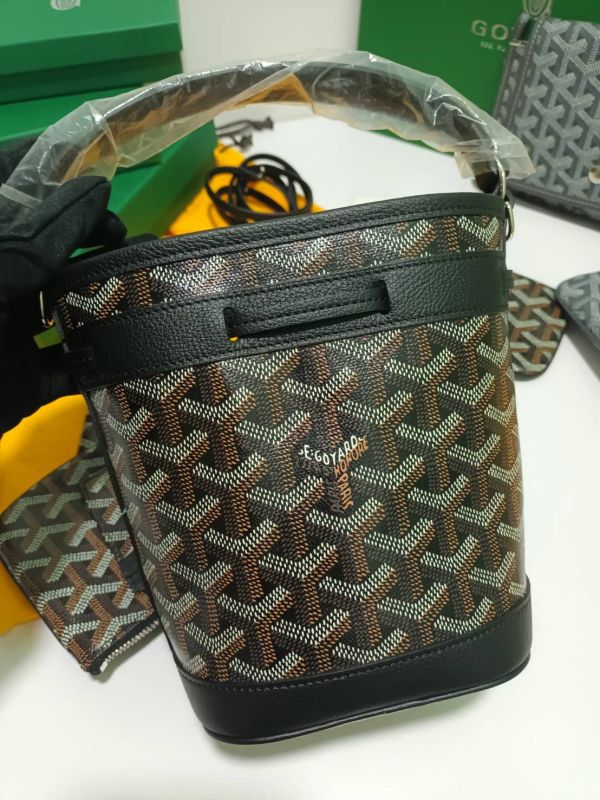 GOYARD 水桶包 MINI 黑色 buywithada,france,全球代購,歐洲,exquisite,quality goods,posh,fancy,luxurious