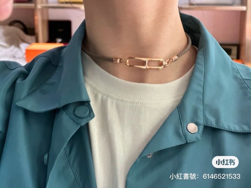HERMES 豬鼻編織雙層手鏈 大象灰玫瑰金 T2 buywithada,france,全球代購,歐洲,exquisite,quality goods,posh,fancy,luxurious