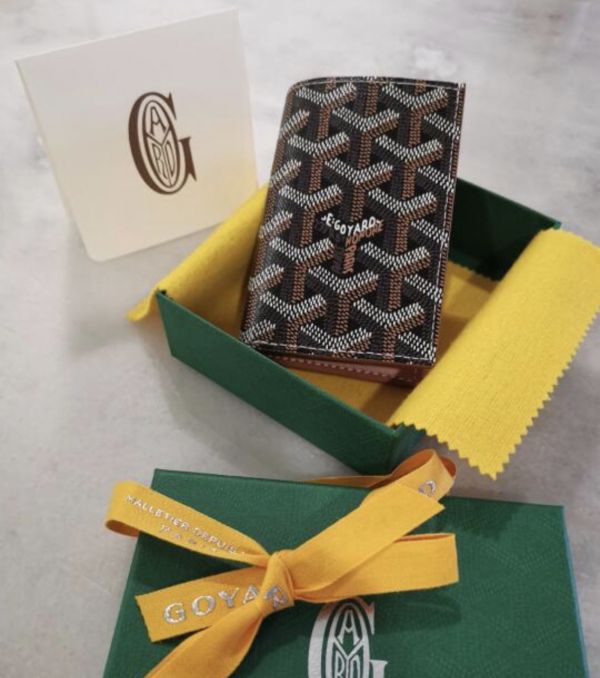 GOYARD 經典對折卡包 buywithada,france,全球代購,歐洲,exquisite,quality goods,posh,fancy,luxurious
