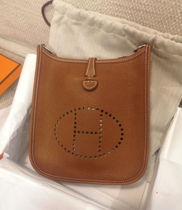Hermes Evelyne 16 mini 福寶馬鞍皮 銀釦 buywithada,france,全球代購,歐洲,exquisite,quality goods,posh,fancy,luxurious