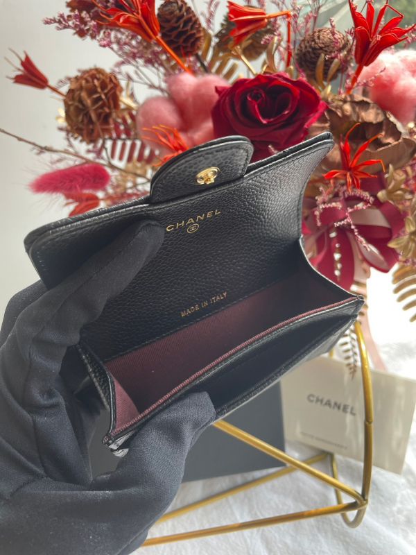 CHANEL O COIN PURSE CF 黑荔枝金釦 單層零錢卡包 buywithada,france,全球代購,歐洲,exquisite,quality goods,posh,fancy,luxurious