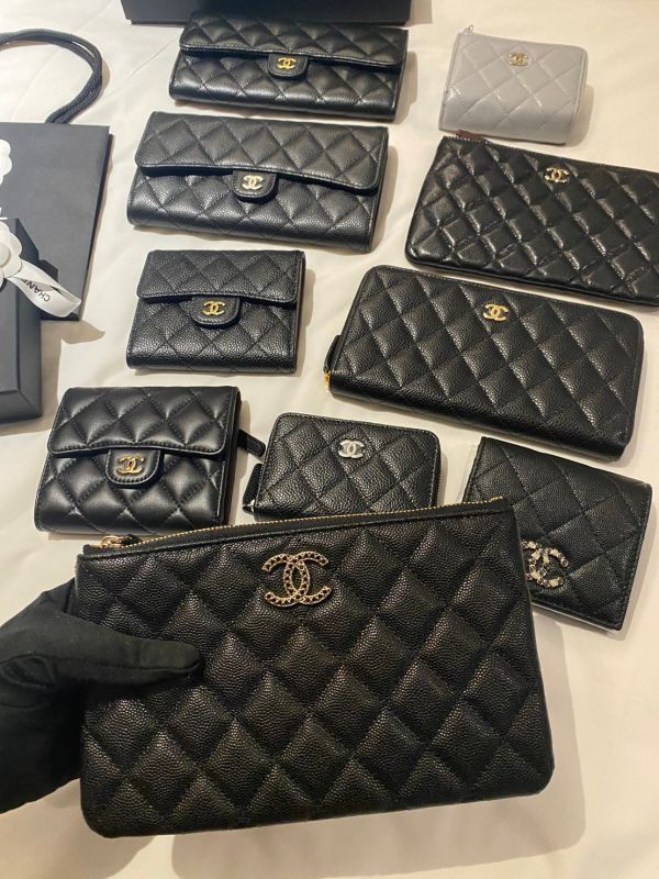 CHANEL 限量黑鑽系列 黑色荔枝ㄧ字手拿包 buywithada,france,全球代購,歐洲,exquisite,quality goods,posh,fancy,luxurious