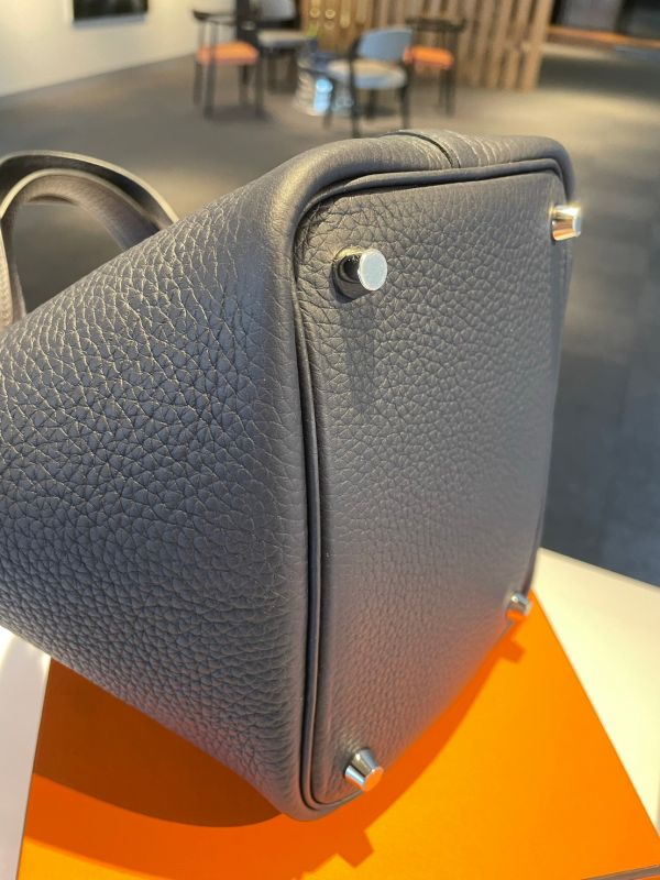 HERMES picotin18午夜藍銀釦 buywithada,代購,歐洲