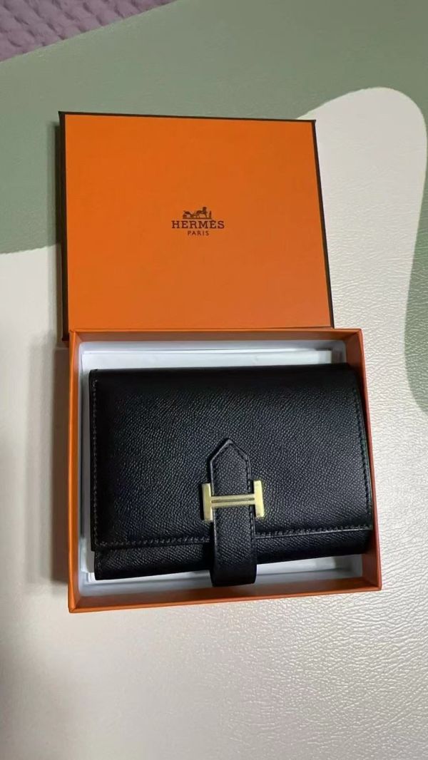 Hermes Bearn 三折短夾 黑金madame buywithada,france,全球代購,歐洲,exquisite,quality goods,posh,fancy,luxurious