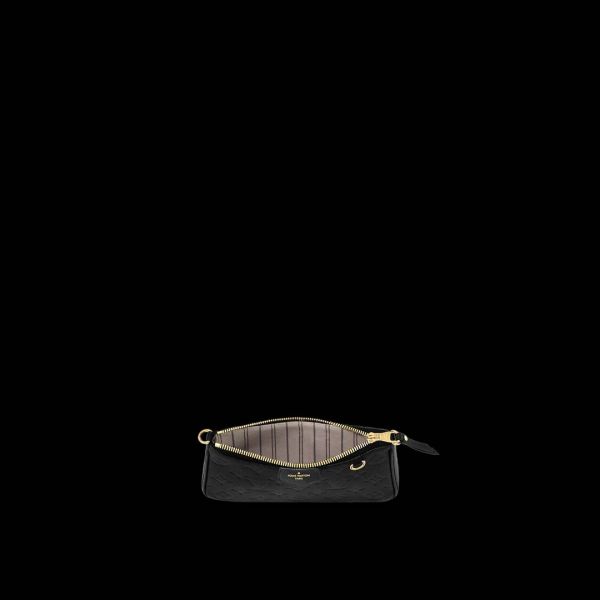 LV Easy Pouch On Strap 黑色 肩背手拿包 buywithada,france,全球代購,歐洲,exquisite,quality goods,posh,fancy,luxurious