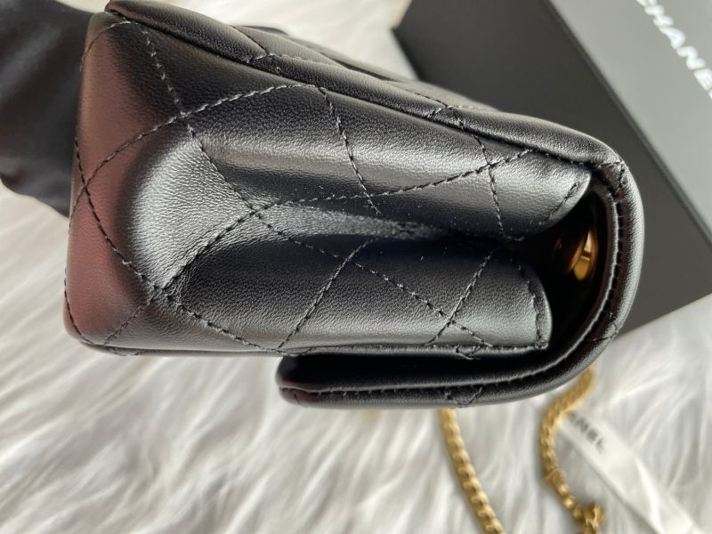 CHANEL MINI CF 20 山茶花調節釦 buywithada,france,全球代購,歐洲,exquisite,quality goods,posh,fancy,luxurious