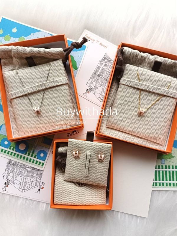 HERMES POP H MINI 粉銀 項鏈 buywithada,france,全球代購,歐洲,exquisite,quality goods,posh,fancy,luxurious