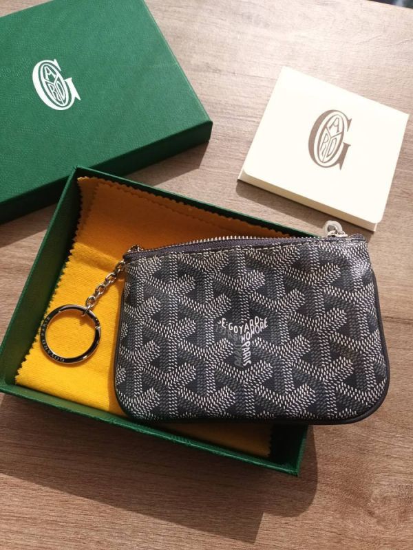 GOYARD 一字鑰匙包 灰色 buywithada,france,全球代購,歐洲,exquisite,quality goods,posh,fancy,luxurious