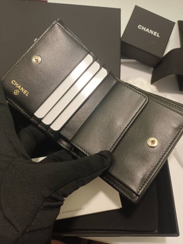 Chanel 25新款 復古大雙c logo 對折短夾 buywithada,france,全球代購,歐洲,exquisite,quality goods,posh,fancy,luxurious