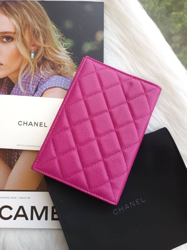 CHANEL 護照夾 桃色 荔枝皮金釦 buywithada,france,全球代購,歐洲,exquisite,quality goods,posh,fancy,luxurious