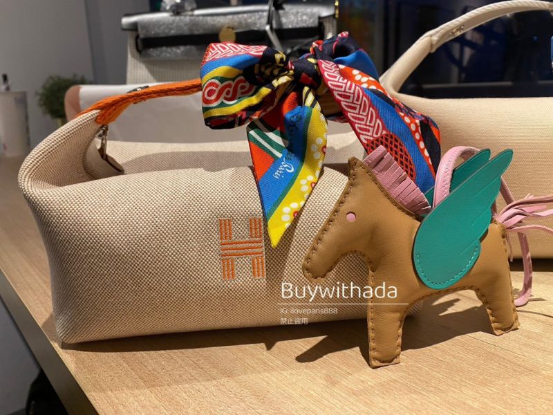 HERMES橘色編織手把 化妝包/便當袋 SIZE PM buywithada,france,全球代購,歐洲,exquisite,quality goods,posh,fancy,luxurious