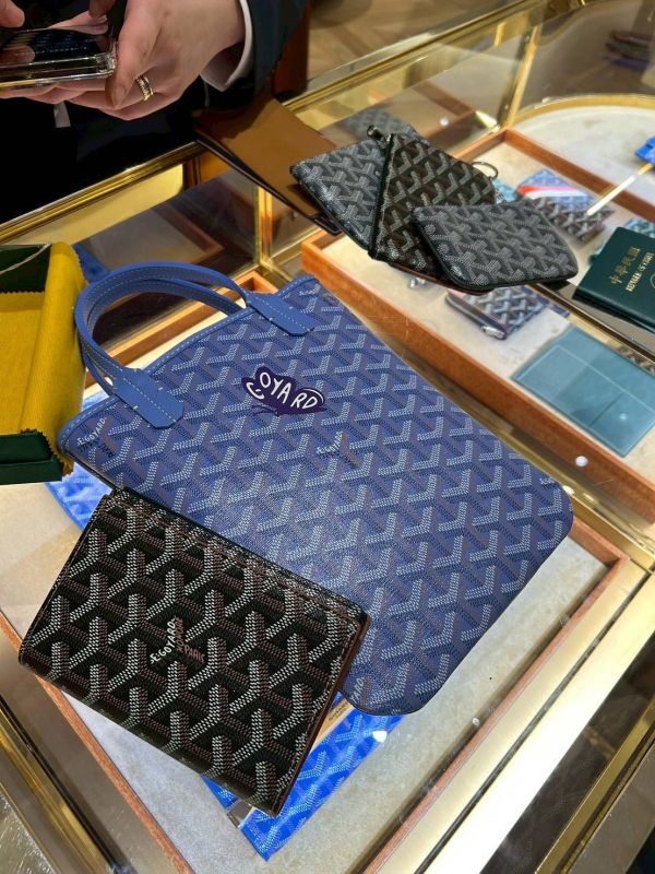 GOYARD 黑棕色一字錢包 buywithada,france,全球代購,歐洲,exquisite,quality goods,posh,fancy,luxurious