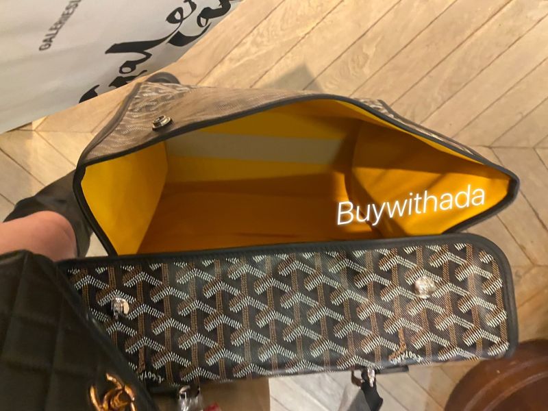 GOYARD 折疊雙肩背包 黑色/黑棕/灰色 buywithada,france,全球代購,歐洲,exquisite,quality goods,posh,fancy,luxurious