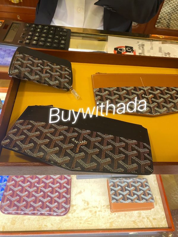 GOYARD 最新款 薄長夾12卡包 黑色 buywithada,france,全球代購,歐洲,exquisite,quality goods,posh,fancy,luxurious