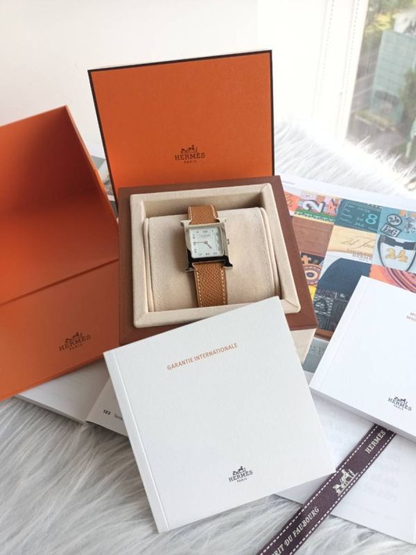 台灣現貨 HERMES HEURE H 金棕銀 30mm 中號 buywithada,france,全球代購,歐洲,exquisite,quality goods,posh,fancy,luxurious,hermes,watch