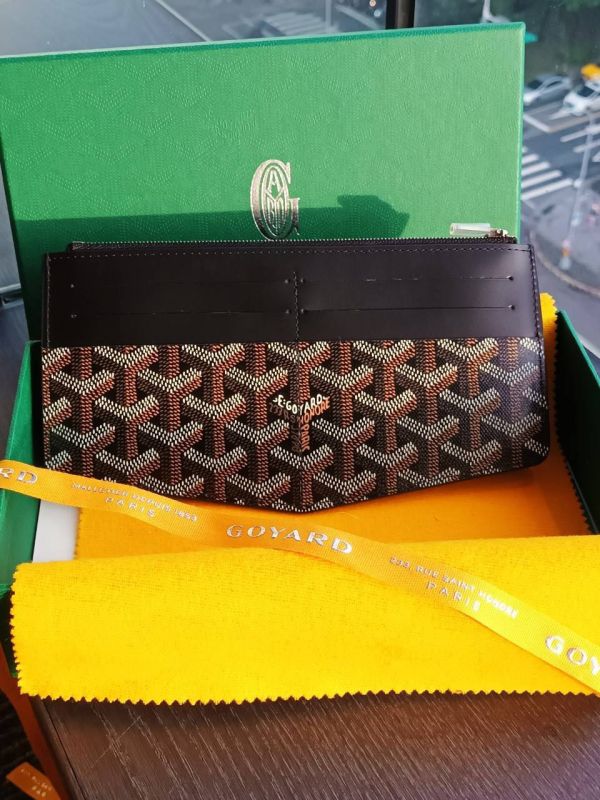 GOYARD 最新款 薄長夾12卡包 黑色 buywithada,france,全球代購,歐洲,exquisite,quality goods,posh,fancy,luxurious