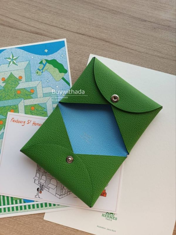 HERMES CALVI EPSOM 綠拚藍 buywithada,france,全球代購,歐洲,exquisite,quality goods,posh,fancy,luxurious