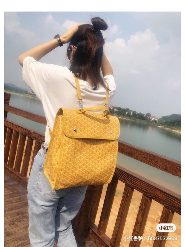 GOYARD 折疊雙肩背包 數色可接單 buywithada,france,全球代購,歐洲,exquisite,quality goods,posh,fancy,luxurious