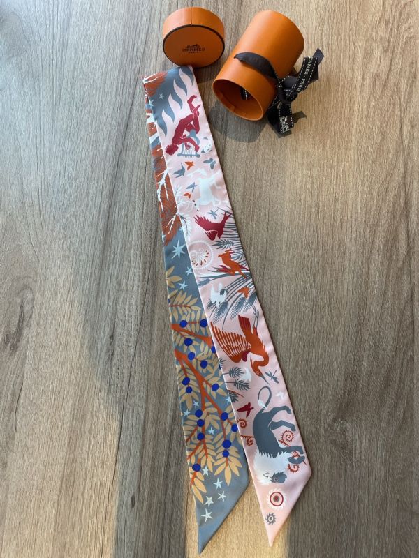HERMES瑪雅叢林twilly buywithada,精品,boutique