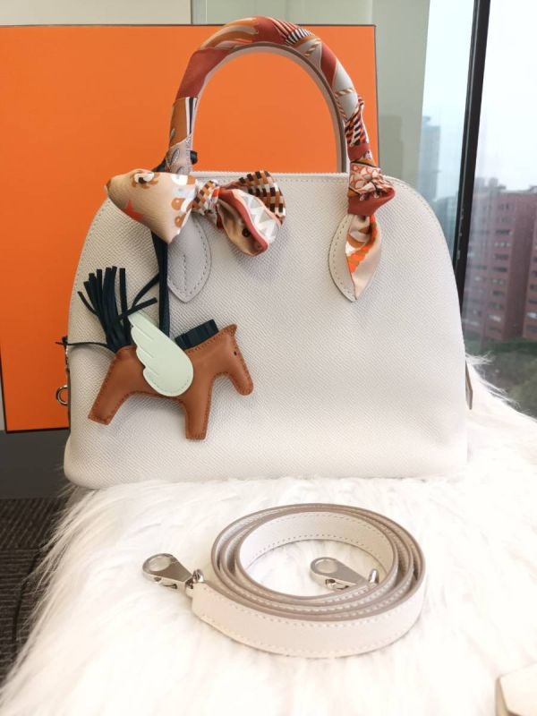 HERMES BOLIDE 25 M4奶灰色 銀釦 buywithada,france,全球代購,歐洲,exquisite,quality goods,posh,fancy,luxurious