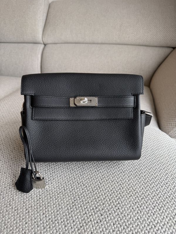 Hermès Kelly messenger 黑銀 Togo皮 buywithada,france,全球代購,歐洲,exquisite,quality goods,posh,fancy,luxurious