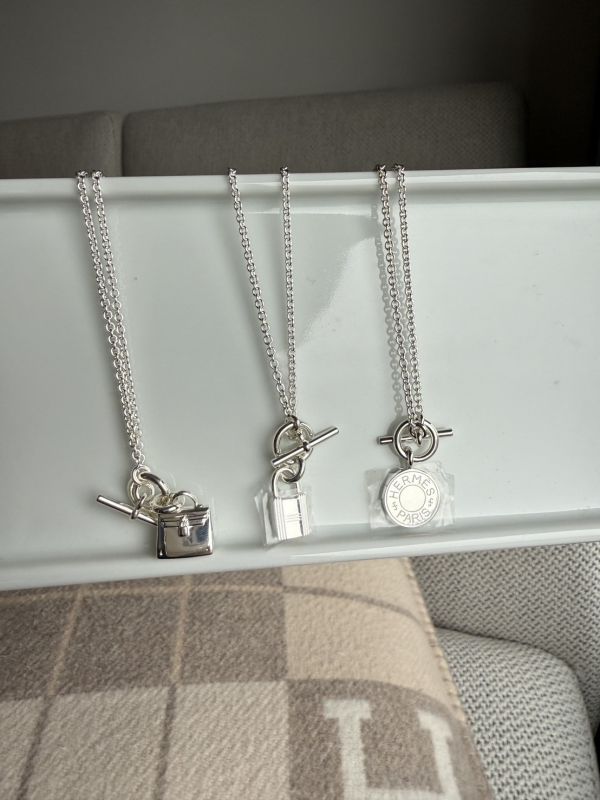 HERMES 925純銀 KELLY 項鍊 buywithada,france,全球代購,歐洲,exquisite,quality goods,posh,fancy,luxurious