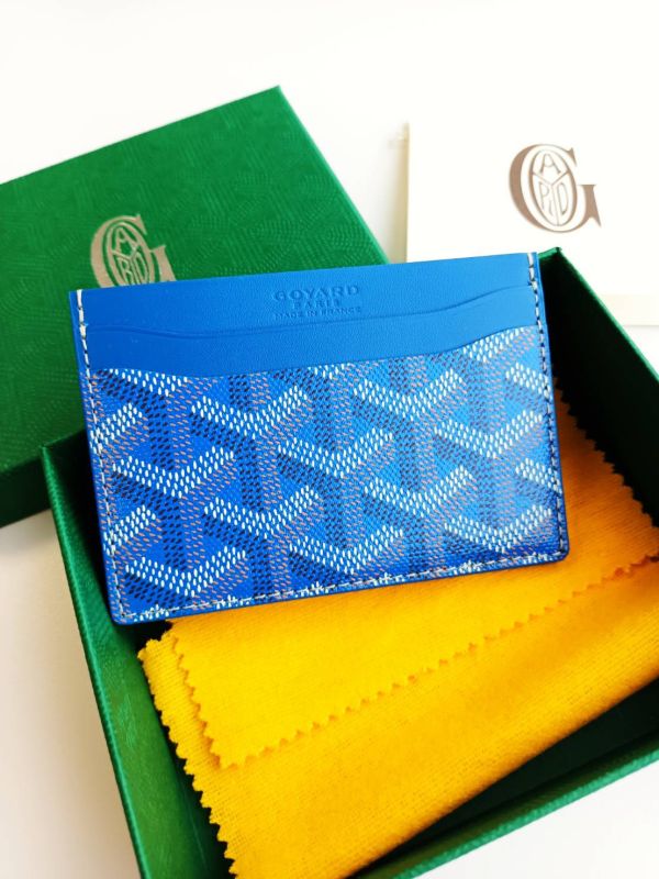 GOYARD 卡片夾saint sulpice 電光藍 buywithada,france,全球代購,歐洲,exquisite,quality goods,posh,fancy,luxurious