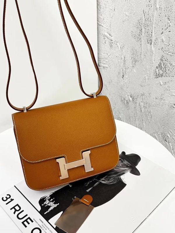 Hermes Constance 19 金棕銀 Epsom buywithada,france,全球代購,歐洲,exquisite,quality goods,posh,fancy,luxurious